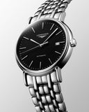 Longines Presence 38.5mm Automatic Stainless Steel Watch for Men - L4.921.4.52.6 Authentic Buy Shop Now