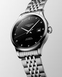 Longines Record Automatic Stainless Steel 40mm Watch for Men - L2.821.4.57.6 Authentic Buy Shop Now