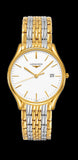 Longines Lyre Quartz White Dial Gold Stainless Steel Watch for Women - L4.859.2.12.7 Authentic Buy Shop Now