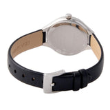 Swarovski Lovely Crystals Mother of Pearl Black Dial Black Leather Strap Watch for Women - 5242898 Authentic Buy Shop Now