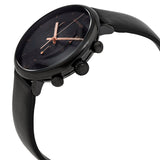 Calvin Klein High Noon Black Dial Black Leather Strap Watch for Men - K8M274CB Authentic Buy Shop Now