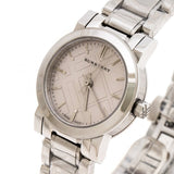 Burberry The City Diamonds Silver Dial Silver Steel Strap Watch for Women - BU9229 Authentic Buy Shop Now