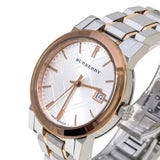 Burberry The City White Dial Two Tone Steel Strap Watch for Women - BU9006 Authentic Buy Shop Now