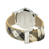 Burberry The City Silver Dial Brown Leather Strap Watch for Women - BU9025 Authentic Buy Shop Now