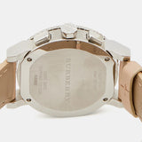 Burberry The City Chronograph Rose Gold Dial Beige Leather Strap Watch For Women - BU9702 Authentic Buy Shop Now