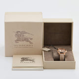 Burberry The Britain Gray Dial Gray Leather Strap Watch for Women - BBY1718 Authentic Buy Shop Now