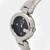 Gucci Guccisima Quartz Black Dial Silver Steel Strap Watch For Women - YA134501 Authentic Buy Shop Now