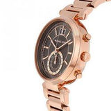 Michael Kors Sawyer Rose Gold Dial Rose Gold Steel Strap Watch for Women - MK6226 Authentic Buy Shop Now