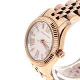 Michael Kors Lexington Quartz White Dial Rose Gold Steel Strap Watch For Women - MK3230 Authentic Buy Shop Now