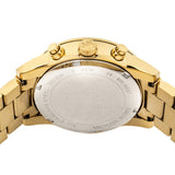 Michael Kors Ritz Chronograph Gold Dial Gold Steel Strap Watch For Women - MK6597 Authentic Buy Shop Now