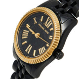 Michael Kors Lexington Quartz Black Dial Black Steel Strap Watch for Women - MK3299 Authentic Buy Shop Now