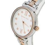 Michael Kors Sophie Chronograph Silver Dial Two Tone Steel Strap Watch For Women - MK3880 Authentic Buy Shop Now