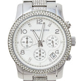 Michael Kors Runway White Dial Silver Steel Strap Watch for Women - MK5825 Authentic Buy Shop Now