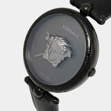 Versace Palazzo Empire Black Dial Black Leather Strap Watch for Women - VCO050017 Authentic Buy Shop Now