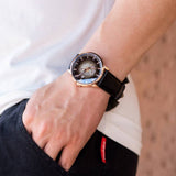Mido Commander Automatic Black Dial Black Leather Strap Watch For Men - M021.407.36.411.00 Authentic Buy Shop Now