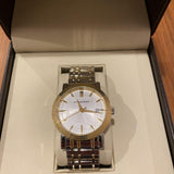 Burberry Heritage White Dial Two Tone Stainless Steel Strap Watch for Men - BU1358 Authentic Buy Shop Now