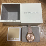 Michael Kors Jaycie Quartz Rose Gold Dial Pink Leather Strap Watch for Women - MK2879 Authentic Buy Shop Now
