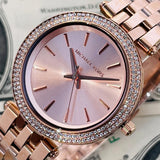 Michael Kors Darci Rose Gold Dial Rose Gold Steel Strap Watch for Women - MK3431 Authentic Buy Shop Now