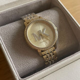Michael Kors Melissa Quartz Silver Dial Silver Steel Strap Watch for Women - MK4370 Authentic Buy Shop Now