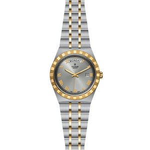 Tudor Royal Automatic Silver Dial Two Tone Steel Strap Watch for Men - M28603-0001 Authentic Buy Shop Now