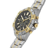 Fossil Garrett Analog Black Dial Two Tone Steel Strap Watch for Men - FS5771 Authentic Buy Shop Now
