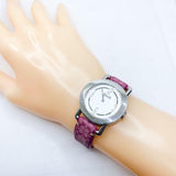 Coach Perry Silver Dial Black Leather Strap Watch for Women - 14503049 Authentic Buy Shop Now