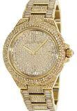 Michael Kors Camille Diamonds Gold Dial Gold Steel Strap Watch for Women - MK5720 Authentic Buy Shop Now