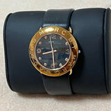 Marc Jacobs Blade Blue Dial Blue Leather Strap Watch for Women - MBM1224 Authentic Buy Shop Now