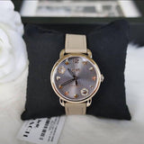 Coach Delancey Grey Dial Brown Leather Strap Watch for Women - 14502797 Authentic Buy Shop Now