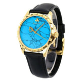 Gucci G Timeless Turquoise Blue Dial Black Leather Strap Watch For Men - YA126462 Authentic Buy Shop Now
