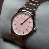 Calvin Klein City Pink Mother of Pearl Dial Stainless Steel Strap Watch For Women - K2G2314E Authentic Buy Shop Now