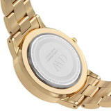 Daniel Wellington Iconic Link White Dial Gold Steel Strap Watch For Men - DW00100343 Authentic Buy Shop Now
