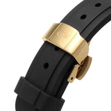 Daniel Wellington Iconic Motion Black Dial Black Rubber Strap Watch For Men - DW00100425 Authentic Buy Shop Now