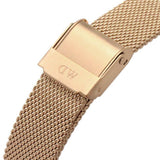 Daniel Wellington Petite Rose Gold Dial Rose Gold Mesh Bracelet Watch For Women - DW00100470 Authentic Buy Shop Now