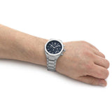 Maserati Stile Blue Dial Silver Steel Strap Watch For Men - R8873642006 Authentic Buy Shop Now