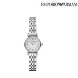 Emporio Armani Gianni T Bar Mother of Pearl Dial Silver Steel Strap Watch For Women - AR1688 Authentic Buy Shop Now