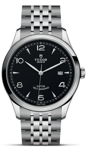 Tudor 1926 Automatic Black Dial Silver Steel Strap Watch for Men - M91650-0002 Authentic Buy Shop Now