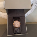 Burberry The City Rose Gold Dial Brown Leather Strap Watch for Women - BU9040 Authentic Buy Shop Now