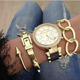 Michael Kors Parker Gold Dial Two Tone Steel Strap Watch for Women - MK5688 Authentic Buy Shop Now