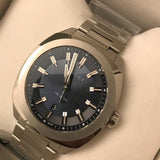 Gucci GG2570 Quartz Blue Dial Silver Steel Strap Watch For Men - YA142303 Authentic Buy Shop Now