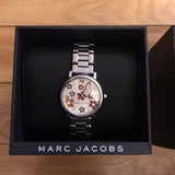 Marc Jacobs Classic White Dial Silver Steel Strap Watch for Women - MJ3581 Authentic Buy Shop Now