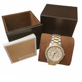 Michael Kors Madelyn Silver Dial Two Tone Steel Strap Watch for Women - MK6288 Authentic Buy Shop Now
