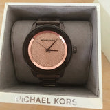 Michael Kors Kinley Brown Dial Brown Steel Strap Watch for Women - MK6245 Authentic Buy Shop Now