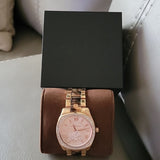 Michael Kors Bryn Rose Gold Dial Two Tone Steel Strap Watch For Women - MK6276 Authentic Buy Shop Now