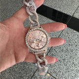 Michael Kors Layton Multifunction Crystals Rose Gold Dial Rose Gold Steel Strap Watch for Women - MK4654 Authentic Buy Shop Now