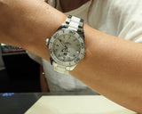 Tag Heuer Aquaracer Diamonds White Dial Two Tone Steel Strap Watch for Women - WAY131D.BA0914 Authentic Buy Shop Now