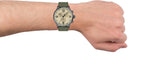 Tissot T Sport Chrono XL Beige Dial Green Nylon Strap Watch for Men - T116.617.37.267.00 Authentic Buy Shop Now
