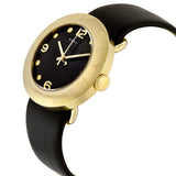 Marc Jacobs Amy Black Dial Black Leather Strap Watch for Women - MBM1154 Authentic Buy Shop Now