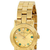 Marc Jacobs Amy Dexter Gold Dial Gold Steel Strap Watch for Women - MBM3218 Authentic Buy Shop Now
