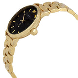 Marc Jacobs Baker Black Dial Gold Steel Strap Watch for Women - MBM3355 Authentic Buy Shop Now